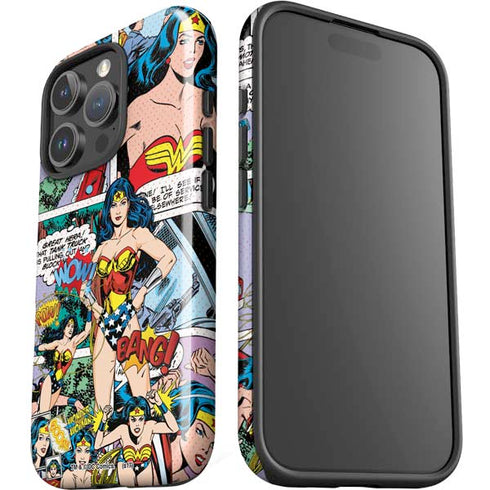 DC Comics Wonder Woman Comic Blast iPhone 16 Pro Max Impact Case